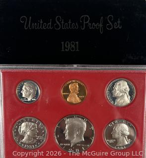 1981 United States Mint Uncirculated Coin Set