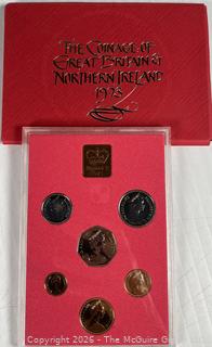 1973 Coinage of Great Britain and Northern Ireland Proof Coin Set
