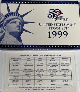 1999 United States Mint Uncirculated Coin Set