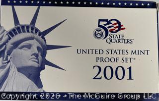 2001 United States Mint Uncirculated Coin Set
