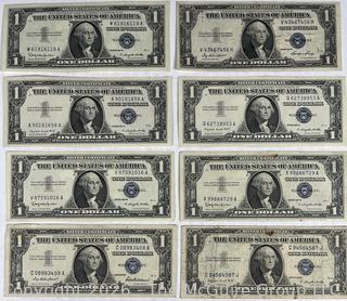 Eight (8) ????????????????? Dollar Banknotes