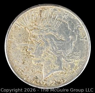 1925 US Silver Peace Dollar