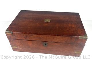 English 19th Century Travel Desk or Writing Slope