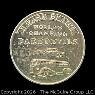 World's Champion Dar Devils Good Luck Token