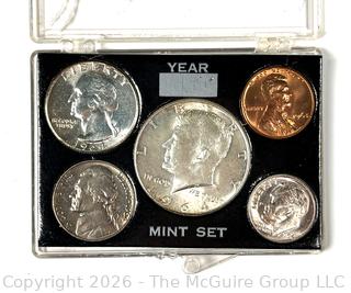 1964 US Mint Set with three Silver Coins