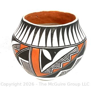 Native American Acoma Pottery by S. Antonio NM 