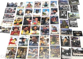  MIXED LOT Trading Cards: Baseball, Golf, Harley Davidson, cartoon characters