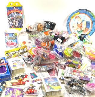 Collection of McDonald and Burger King Promotional Toys
