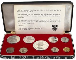 1970 Commonwealth of the Bahamas Proof Coin Set 