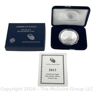 2013 American Eagle One Ounce Silver Proof Coin