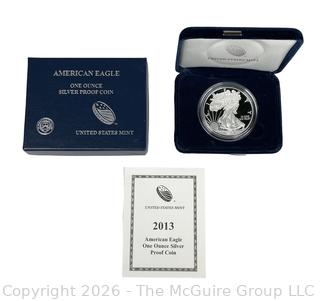2013 US American Eagle One Ounce Silver Proof Coin