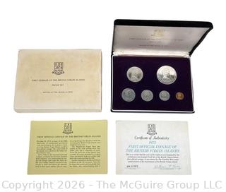 1973 British Virgin Islands Proof Coin Set