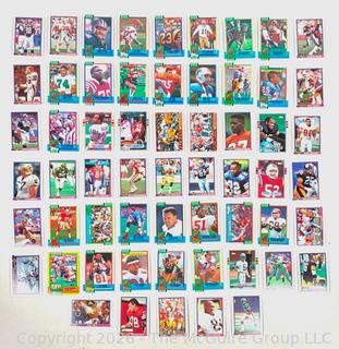 Football Trading Cards: several years and series