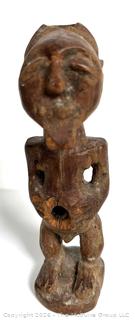 Kifwebe Ceremonial Songye Carved Wood Figure.  5" tall