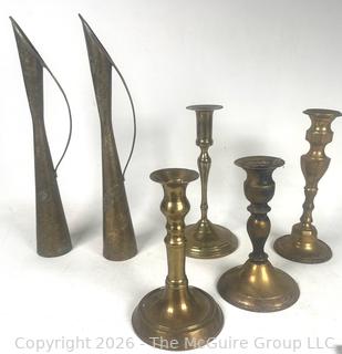 Brass Candle Sticks 