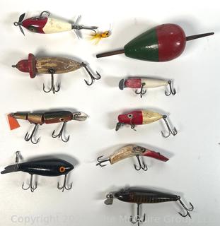 Collection of Antique Fishing Lures