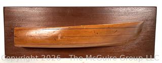 Boat Builder's Half Hull Model