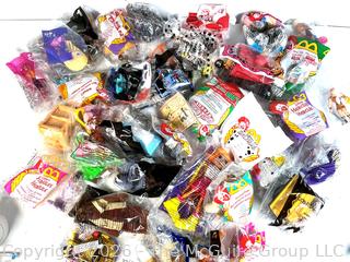 Collection of McDonald and Burger King Promotional Toys