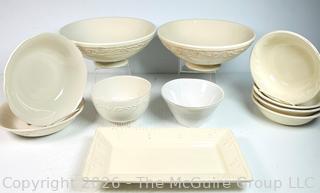 Collection of White Porcelain Serving Ware
