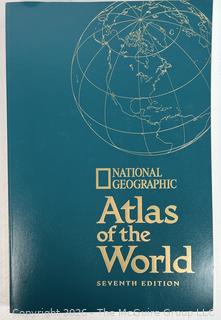 National Geographic Atlas of the World, Seventh Edition, Oversized Book.