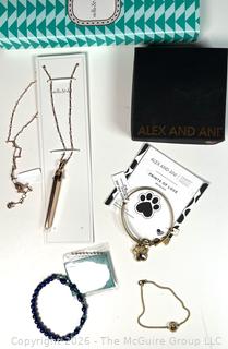 Group of Costume Jewelry Including Stella & Dot and Alex and Ani