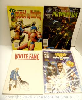 Comic Book: mixed lot of various titles incl. Mr. T (sealed with card)