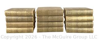 Twelve (12) Bound Volumes of The Century Illustrated Monthly Magazine 1887 - 1909