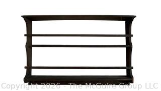 Primitive Two Tier Plate Rack Shelf.  42" x 28" x 4"