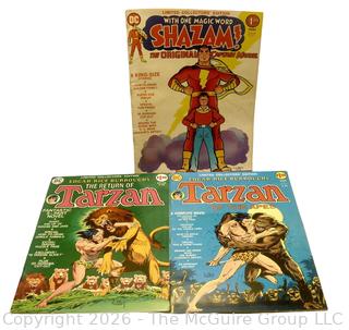 DC Unlimited Collector's Edition Shazam & Tarzan Oversized Comic Book