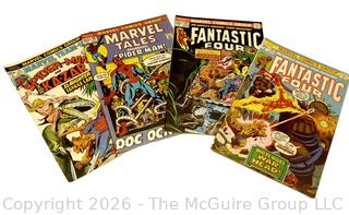Four (4) Marvel Comic Books Includiing Early 20 Cent Issues