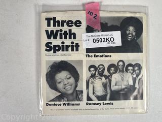 Collectable vinyl 45 rpm records with picture sleeves:
