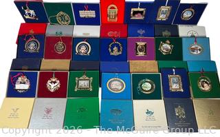 Collection of White House Christmas Ornaments