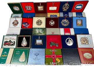 Collection of White House Christmas Ornaments