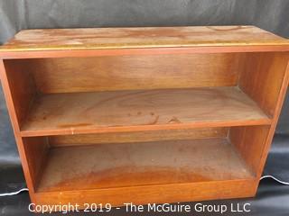 Furniture: two two-shelf book cases. Composition. See photos for dimensions