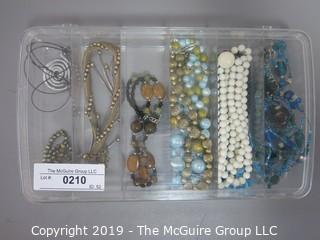 Jewelry: Costume jewelry, mostly necklaces