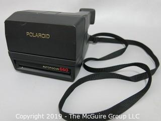 Camera: vintage Polaroid 600 autofocus 660 instant camera (yes they are back) new film available