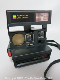 Camera: vintage Polaroid 600 autofocus 660 instant camera (yes they are back) new film available