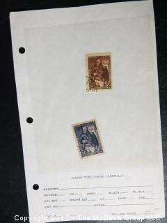 Collection of Postage Stamps 