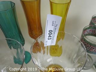 Housewares: Assorted glassware