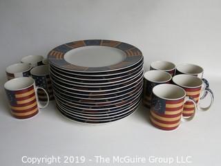 Housewares: Large Set of Coventry Dinnerware see all photos  