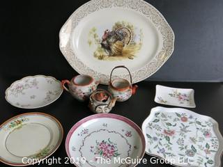 Housewares: Collection of English, French and Chinese ceramics and porcelain 