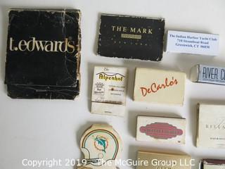 Historical: Collectable: Collection of Vintage Branded Matchboxes including Spiro Agnew, Roll Call, The U.S. Capitol and President of the U.S.  