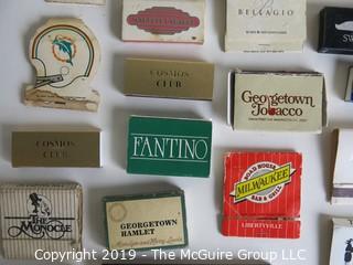 Historical: Collectable: Collection of Vintage Branded Matchboxes including Spiro Agnew, Roll Call, The U.S. Capitol and President of the U.S.  