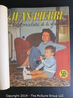 Book: French; 1939; "Jean-Pierre - l'hebdomadaire de la famille"