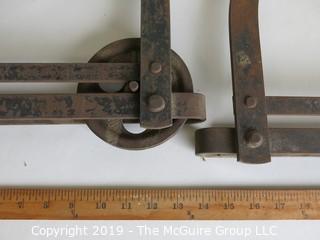 Collectable: Architecture: Vintage Barn Door Rollers