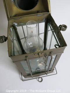 Collectable: Vintage; Neptune NR Kerosene Brass Nautical Lantern (eBay$$)