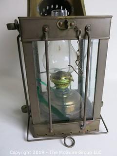 Collectable: Vintage; Neptune NR Kerosene Brass Nautical Lantern (eBay$$)