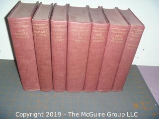 Books: Assorted hardbacks - History of Civilization - William Durant 8 volumes 