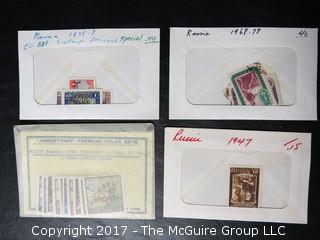 Collection of Postage Stamps 