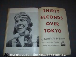 Book Title: Thirty Seconds Over Tokyo" by Captain Ted W. Lawson